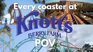 Details Every Coaster at Knotts Berry Farm POV *Updated* 2025 Guide