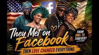 Haitian-American bride and a Nigerian groom! She crossed the OCEAN for a love that grew online.
