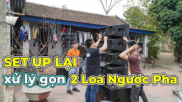 Setup lại dàn âm thanh sự kiện tại nhà anh Dũng - Nga My, Phú Bình, Thái Nguyên| Nâng Cấp đẩy K2120S