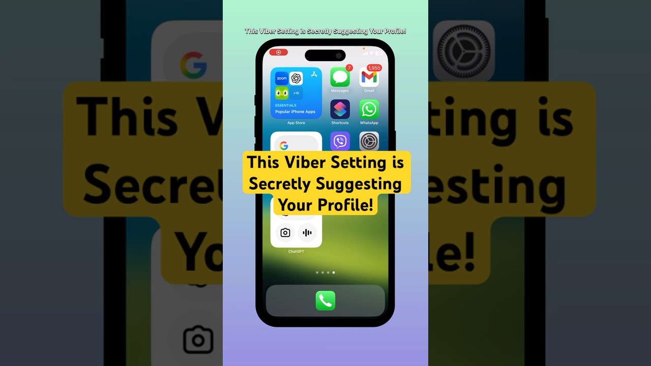 This Viber Setting is Secretly Suggesting Your Profile! 