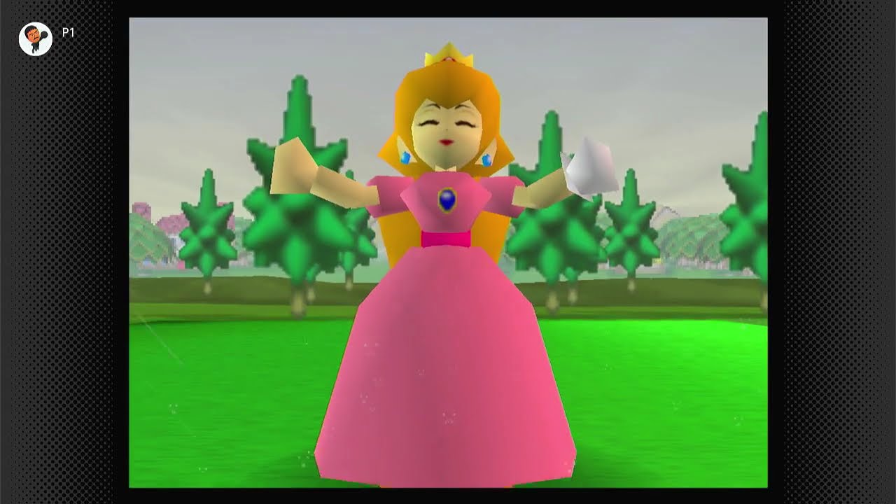 Trying the Koopa Park course - Mario Golf 64