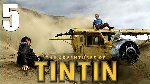 TINTIN TERDAMPAR DI ANTAH BRANTAH - THE ADVENTURES OF TINTIN ANDROID GAMEPLAY #5