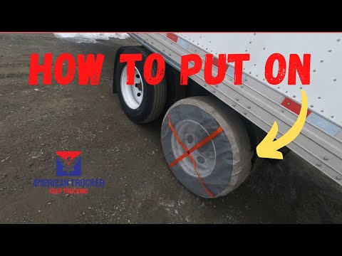 How To Put Snow Socks On Car