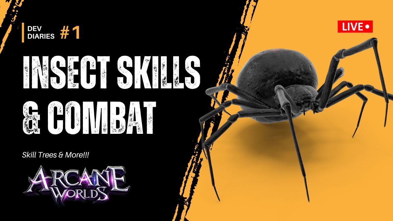 For The Hive Game: DevDiary #1 skills & combat