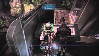 mass effect 3 cant stop touching the salarian feces analyzer