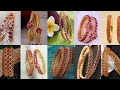 Ruby Bangle Designs for Real Beauties ll Kemp stone Bangles