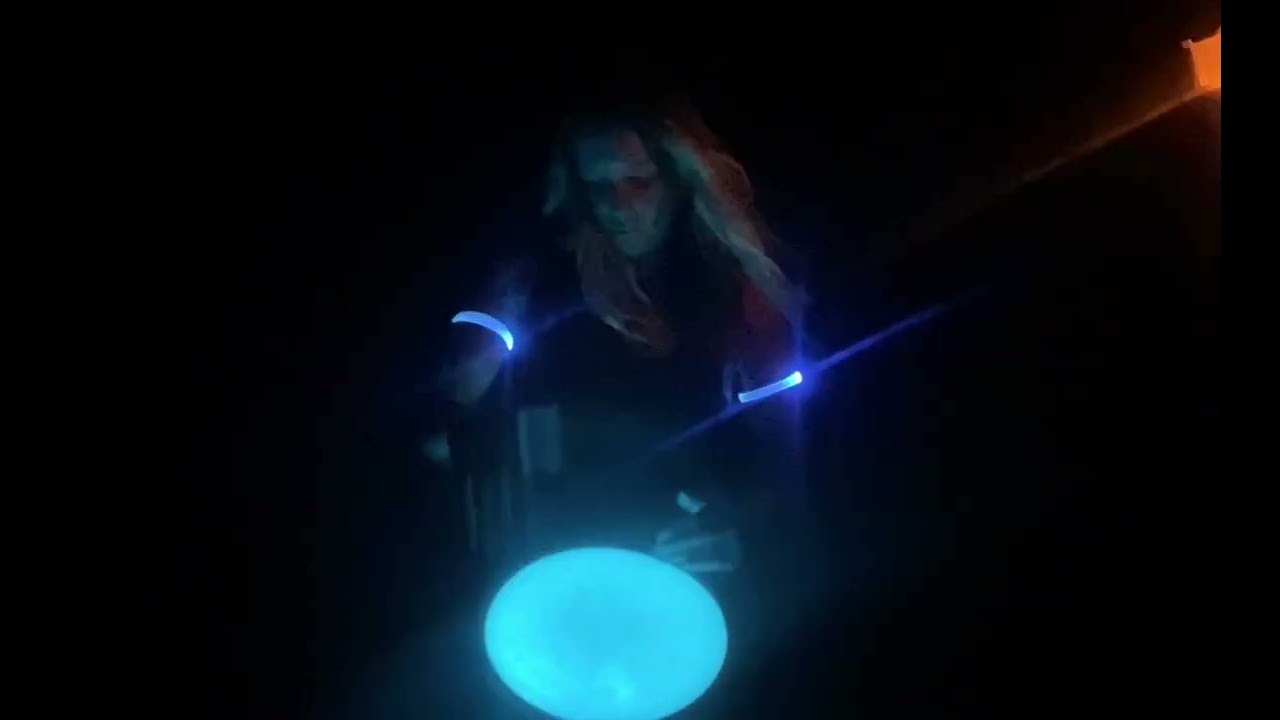 Night ocean drumming