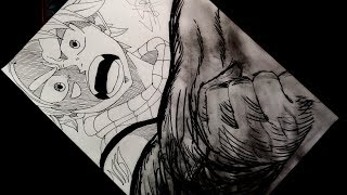 Speed Drawing - Natsu Dragneel (Fairy Tail)