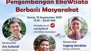 Pengembangan EkoWisata Berbasis Masyarakat