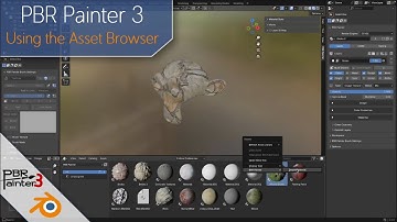 Using the Asset Browser in PBR Painter 3