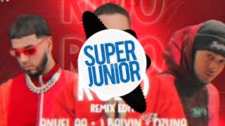 Rojo (Remix Edit) - J Balvin ft Ozuna & Anuel AA -Super Junior-