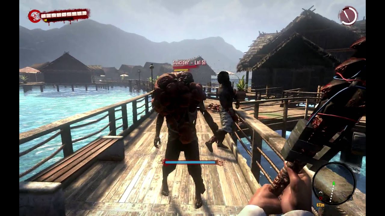 Dead Island Xian Mei using Heavy Duty Mod