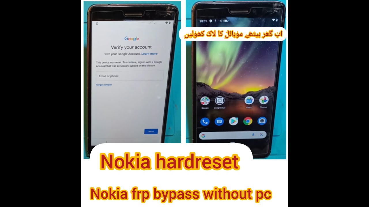 Nokia 6.1 Ta1043 frp bypass and hardreset|nokia 6.1 frp bypass|nokia frp bypass by mmc mobile fixer