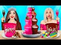 Epic REAL vs CHOCOLATE Food Challenge! Eating Only Sweets for 24 Hours! Funny Pranks by RATATA POWER