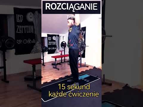 Rozciąganie po treningu.