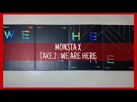 (未開封)Monsta X 2020 photobookpackage Unboxing Monsta X Chilax Mode + Starship Square POB ✰ 2021