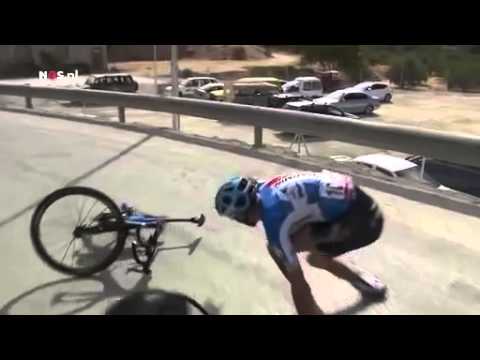 Hesjedal motor bike? (Doped bike with engine) / Bici a motore? Vuelta 2014
