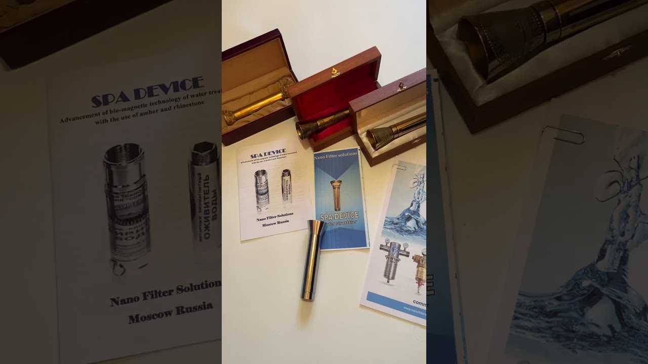 Portable Structured water maker Bio Magnetic Water Device | Home & Traveling Use