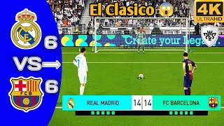 Pes 2018: Real Madrid vs. Fc Barcelona | El Clasico | (Gameplay PC) 4K ULTRA HD 😱