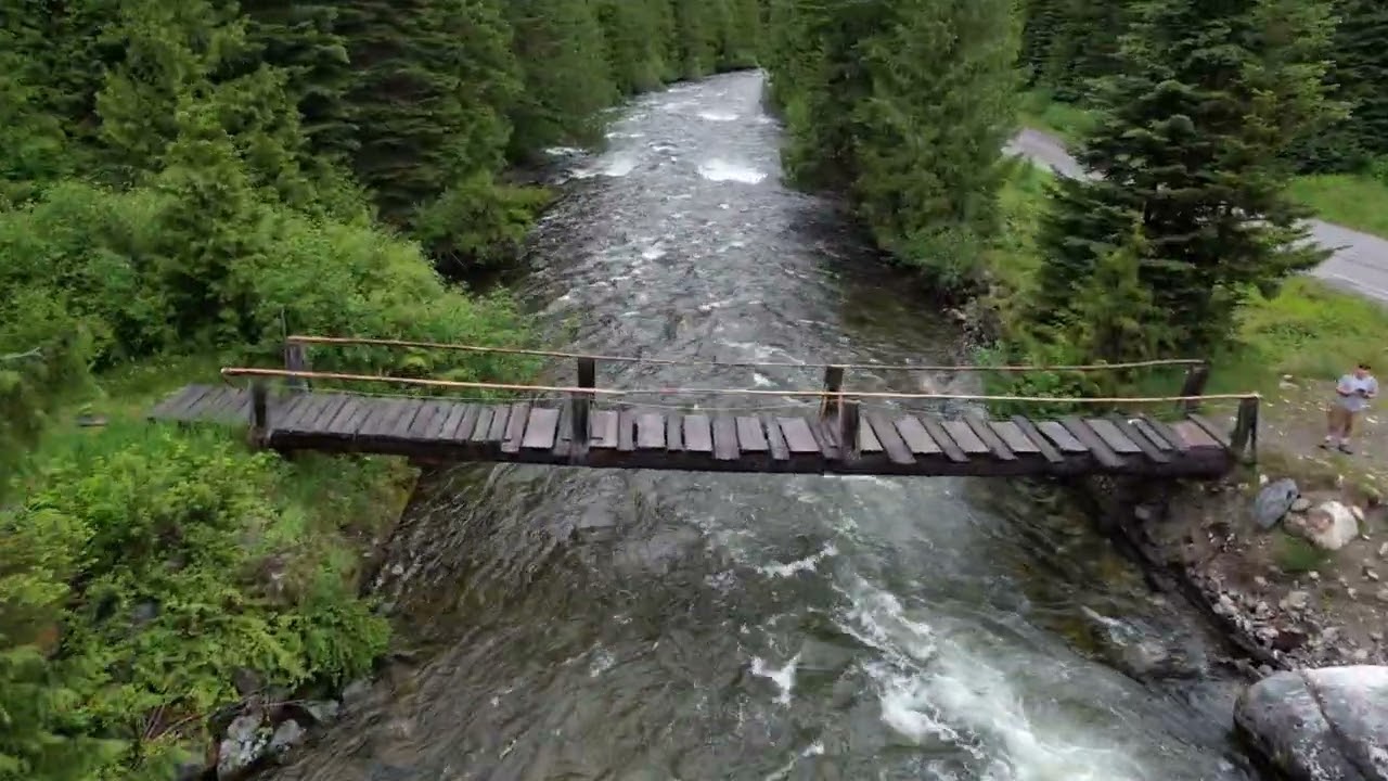 Cayoosh Creek Plank Bridge