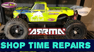 Shop Time Repairs with the Kraton XL and Outcast 8s.