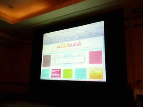 CSSBuildr at The Ajax Experience 2009 Boston