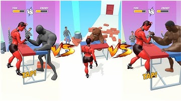 MUSCLE RUSH Games All Levels Gameplay Android, ios New Level 170-174