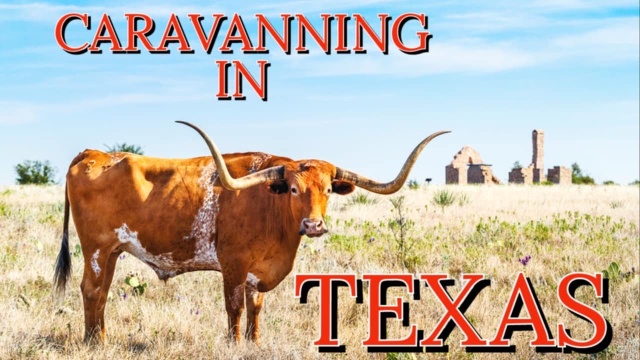 Episode 14 Where in Texas , outback thunderstorms and swarming bats (OFF ROAD CARAVANNING AUSTRALIA)