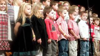 Noah and Hayden in our Church's Christmas performance