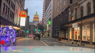 Downtown San Antonio Texas 4K Driving Tour