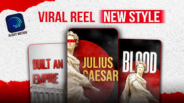 How to create new style viral Instagram Reel | In Alight Motion