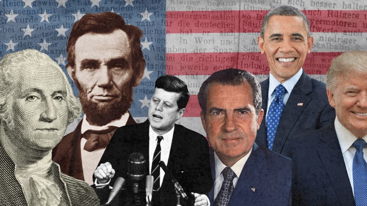CONOCE todos los Presidentes de los estados unidos en orden cronologico ...
