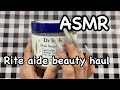 ASMR- Rite Aide Beauty Haul- Gum Chewing + Soft Spoken