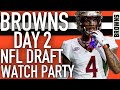 Browns draft day 2 watch party 