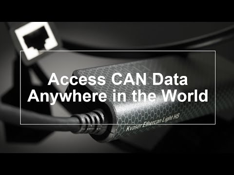 Kvaser Ethercan Light HS: Access CAN Data From Anywhere in the World