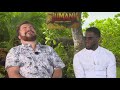 Jumanji: Welcome to the Jungle: Jack Black & Kevin Hart Official Movie Interview