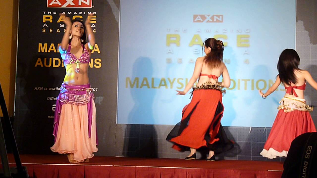 Belly Dances performed by 3 Beautiful Malaysian ladies. Interesting