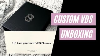 Custom VSD Unboxing | TM Noir | Personal Size Planner/Wallet