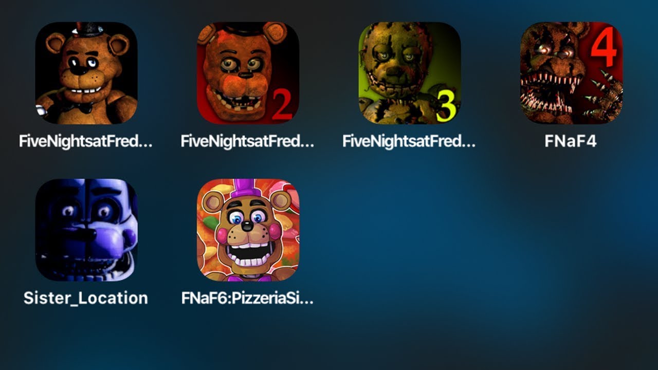 Five Nights At Freddy's 4 Five Nights At Freddy's 2 Five Nights At Freddy's  3 Five Nights At Freddy's: Siste…