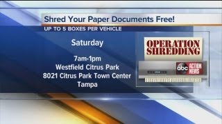Positively Tampa Bay: Operation Shredding