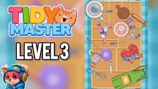 Tidy Master Puzzle Game – Level 3 Walkthrough Solutions | iOS / Android Gameplay