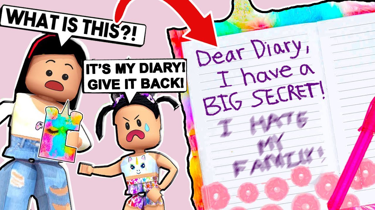 I Read My Daughters Diary And Found Out Her Big Secret She Got Exposed Roblox Bloxburg Youtube - karinaomg youtube roblox adopt me