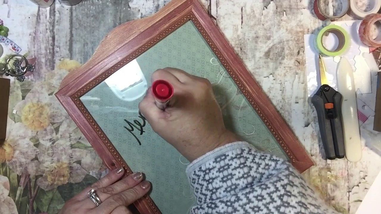 12 Crafts of Christmas Dry Erase Board Craft 12 YouTube