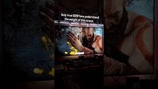 God Of War 💔 Some goodbyes stay with us forever #godofwar #gameplay #sad #emotional #motivation