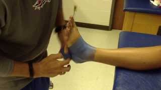 Ankle Tape #1 - Pre-wrap