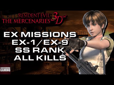 RE: The Mercenaries 3D - SS Rank - Missions EX-1/EX-9