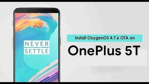 OnePlus 5T Now Receiving Oxygen OS 4.7.6 Update with Face Unlock Feature.
