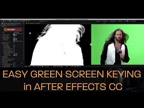 Video: Bagaimana Anda chroma kunci di after effect?