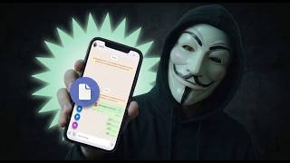 Masked Guy shows How to Send PDF File in WhatsApp
