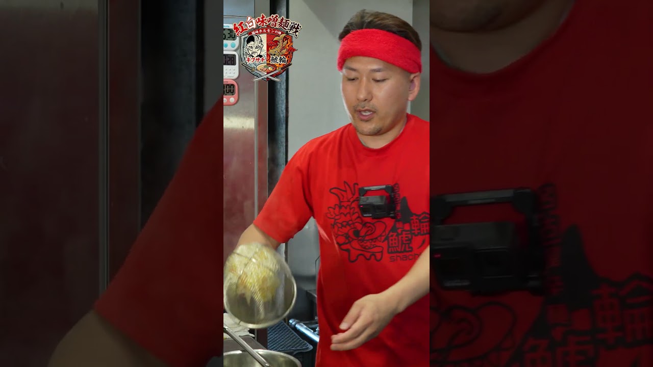 鯱輪岡崎店さんとのコラボ限定ラーメン！サチオが試食！　 #キブサチ #ラーメン #鯱輪